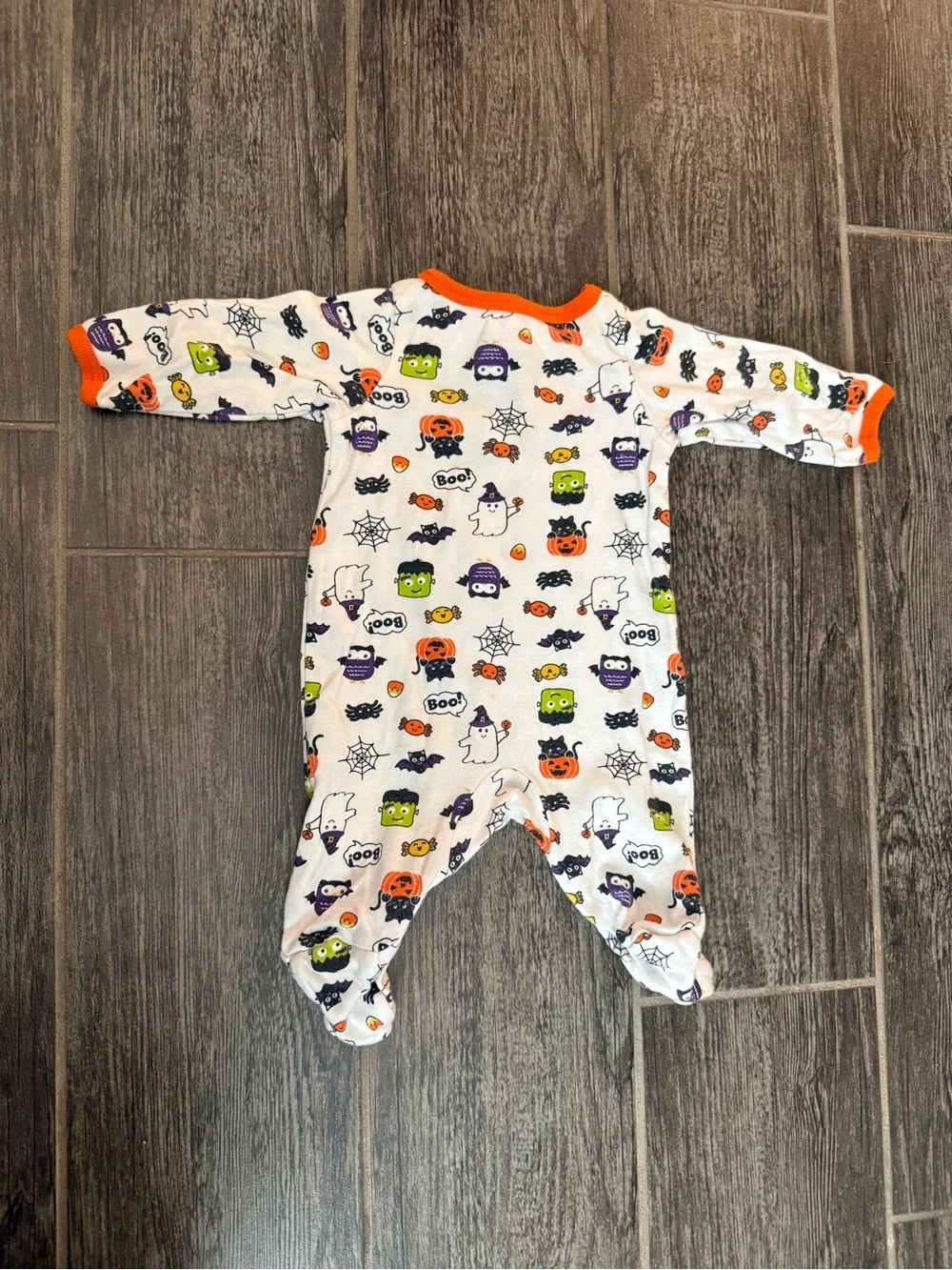 Newborn Halloween pajamas